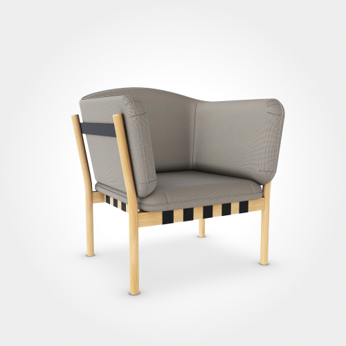 Dowel Lounge Armchair