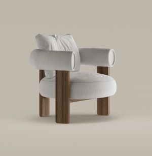 Bull armchair