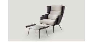 Blade high armchair