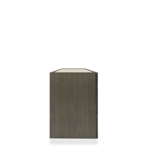 LOGOS 3 DRWRS DRESSER - SMOKED OAK/SETA BEIGE/TITANIUM