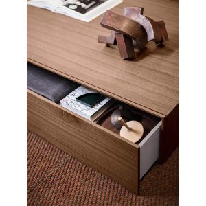 PEOPLE 3 DRWRS DRESSER  - WHITE MATT LACQUER