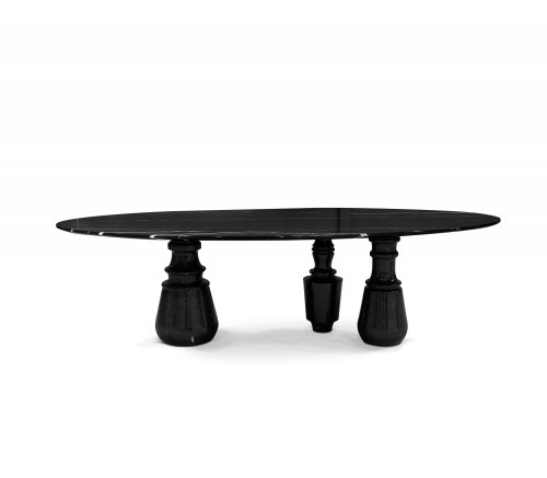 PIETRA OVAL XL ESTREMOZ DINING TABLE