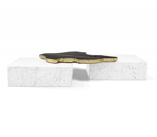 NAVARRA BLACK WHITE CENTER TABLE