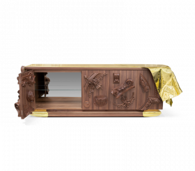 VOLTAIRE WALNUT SIDEBOARD