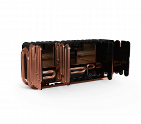 OBLONG COPPER SIDEBOARD