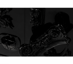 VOLTAIRE BLACK SIDEBOARD