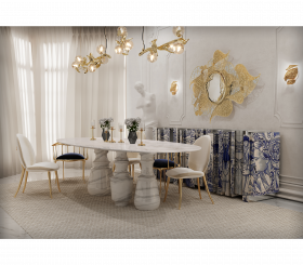 PIETRA OVAL XL ESTREMOZ DINING TABLE