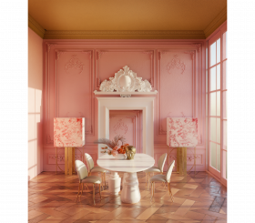 PIETRA OVAL XL ESTREMOZ DINING TABLE