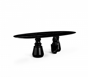 PIETRA OVAL XL ESTREMOZ DINING TABLE