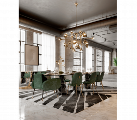 PIETRA OVAL XL ESTREMOZ DINING TABLE