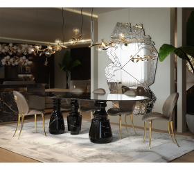 PIETRA OVAL XL ESTREMOZ DINING TABLE