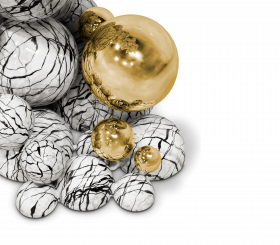 NEWTON FAUX-MARBLE CONSOLE