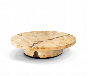  EMPIRE POPLAR ROOT CENTER TABLE