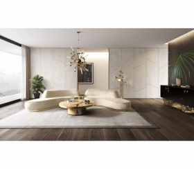  EMPIRE POPLAR ROOT CENTER TABLE