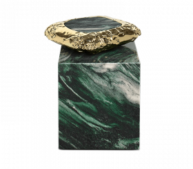 STONEHENGE LAPONIA GREEN SIDE TABLE