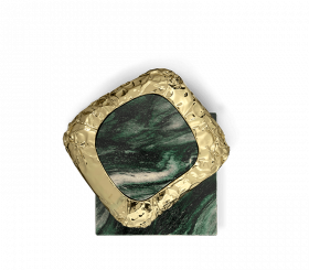 STONEHENGE LAPONIA GREEN SIDE TABLE