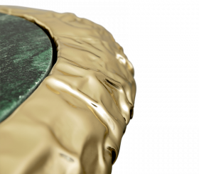 STONEHENGE LAPONIA GREEN SIDE TABLE