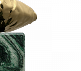 STONEHENGE LAPONIA GREEN SIDE TABLE