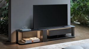 Paddle TV stand, Paddle TV stand light by Bonaldo