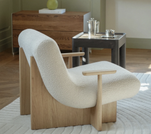 KIVO lounge chair / natural oak