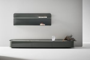 Arragan TV stand and shelf by Bonaldo