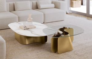 Flow Coffee Tables by Bontempi