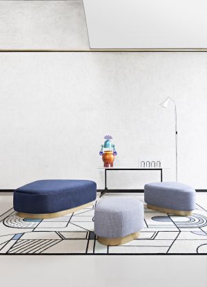 Island - pouf by SABA Italia 