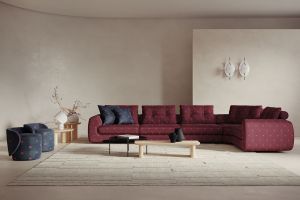 Glam Sectional Sofa by LIU JO