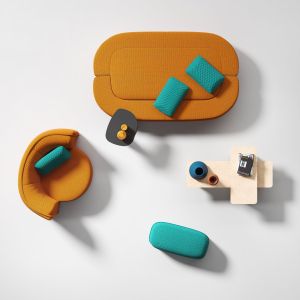 Caillou Wood Coffee Table by LIU JO
