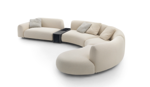 Tokio - Curved sofa by Arflex