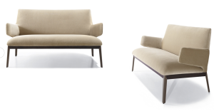 Hug love seat - High version by Arflex