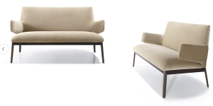 Hug love seat - Low version by Arflex