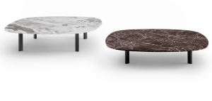 Marea - Small table 130 x 130 by Arflex